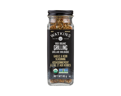 Watkins Grilling Garlic and Herb Seasoning - 83g