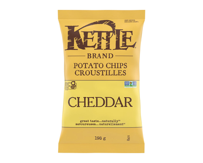 Kettle Chips Cheddar - 198g