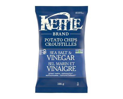 Kettle Chips Salt Vinegar - 198g