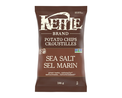 Kettle Chips Sea Salt - 198g