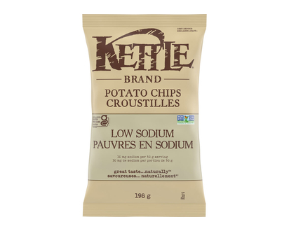 Kettle Chips Low Sodium - 198g
