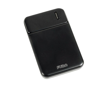 Furo 5000 Slim Power Bank - Black - FT8289