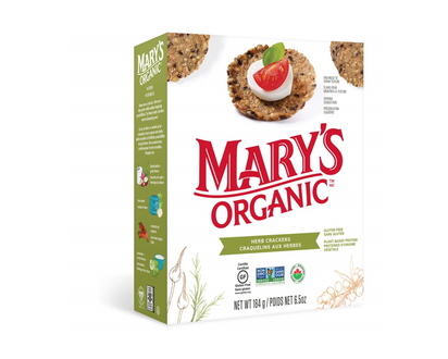 Mary's Organic Crackers - Herb - 184g