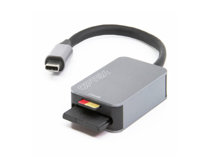 Optex SD/MicroSD USB-C Card Reader - OR1000
