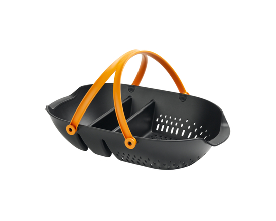 Fiskars Garden Harvest Basket - Black/Orange