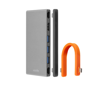 LOGiiX USB-C Multiport Travel Hub - Graphite Grey - LGX-13459