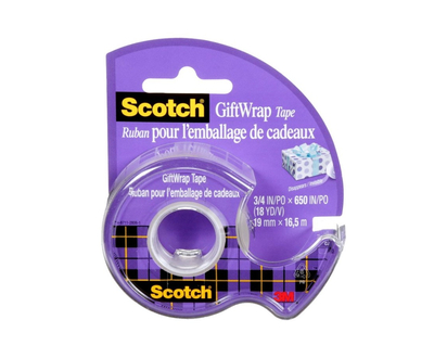3M Scotch GiftWrap Tape 19mm x 16.5m