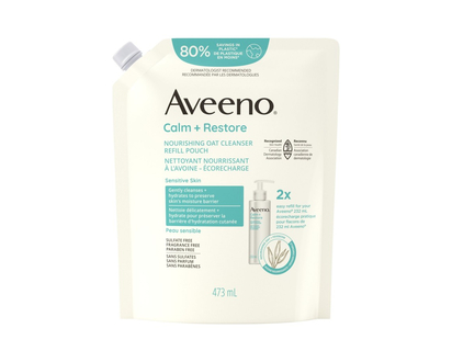 Aveeno Calm + Restore Oat Cleanser - 473ml