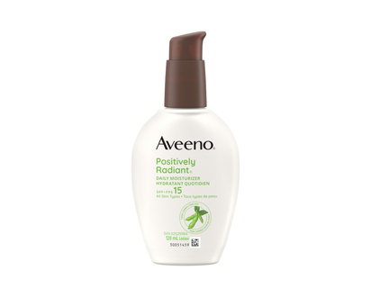 Aveeno Positively Radiant Daily Moisturizer - 120ml