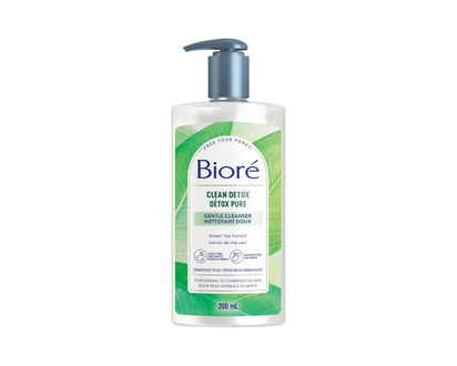 Biore Clean Detox Gentle Cleanser - 200ml
