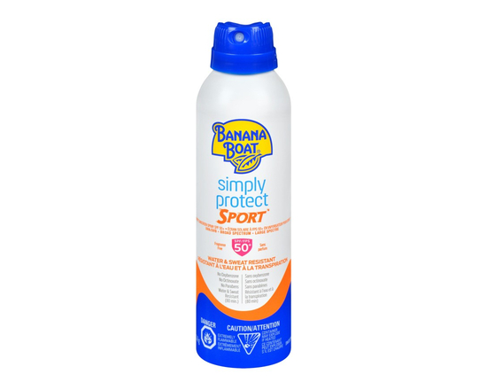 Banana Boat Simply Sport Spray - 141g/SPF50+