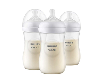 Philips Avent Natural Response Baby Bottle - 260ml - 3 pack