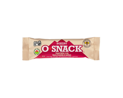 Hornby Organic Osnack Bar - Peanut Butter & Jam - 45g