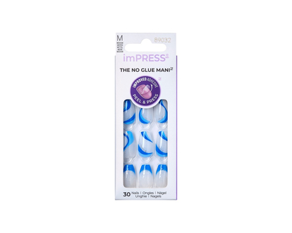 ImPRESS Press-on Manicure False Nails Kit - Medium - Mesmerize - 30's