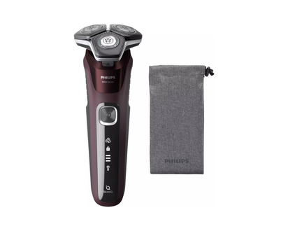 Philips 5000 Series Cordless Shaver - Burgundy Red - S5881/10