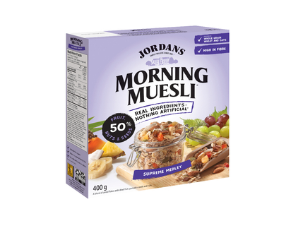 Jordans Morning Muesli Granola - Supreme Medley - 400g