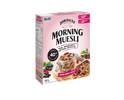 Jordans Morning Muesli Granola - Super Berry Medley - 400g