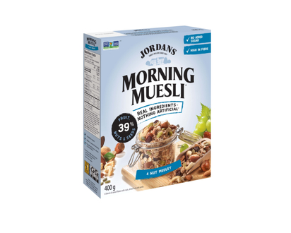 Jordans Morning Muesli - 4 Nut Medley - 400g
