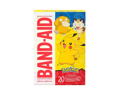 BAND-AID Pokemon Adhesive Bandages - 20's