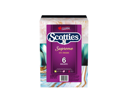 Scotties Supreme Facial Tissues - 6x81s