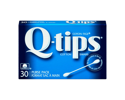 Q-Tips Cotton Swabs - Travel Pack - 30
