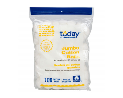 Today by London Drugs Jumbo Cotton Balls - 100s