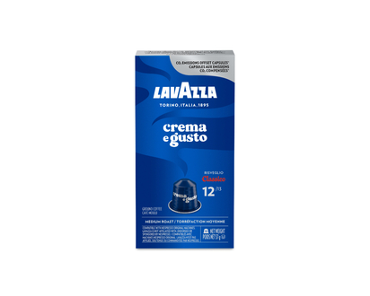 Lavazza Crema E Gusto Ground Coffee - Medium Roast - 10s