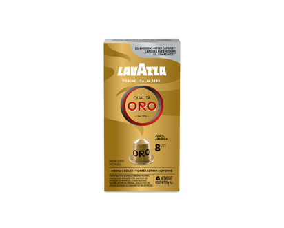 Lavazza Qualita Oro Ground Coffee - Medium Roast - 10s