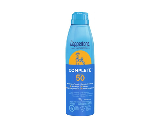 Coppertone Complete Sunscreen Spray - SPF 50 - 156g