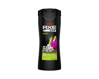 AXE Infinite Hair Clean & Fresh 2 in 1 Shampoo/Conditioner - 473ml
