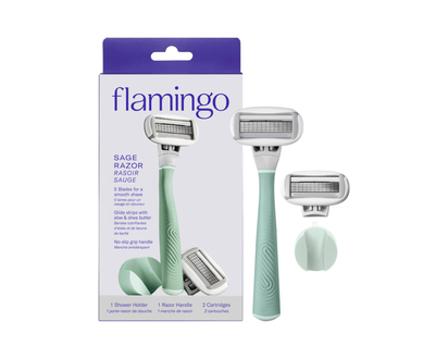 Flamingo Razor Handle - Sage