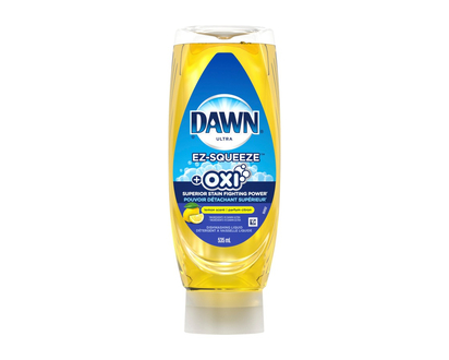 Dawn EZ-Squeeze Lemon Oxi Dish Soap - 535 ml