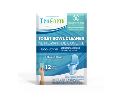 Tru Earth Toilet Bowl Cleaner Ultra Concentrated Eco-Strips - 12s