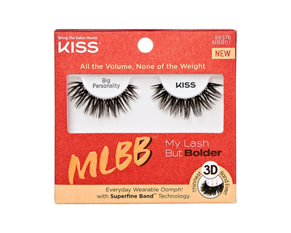 KISS My Lash But Bolder Big Personality False Lashes - 1 pair
