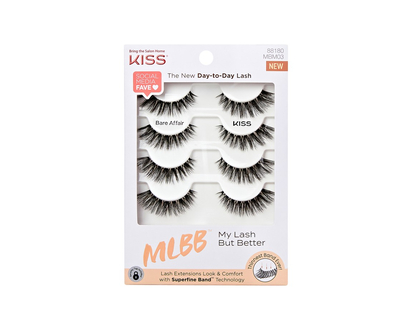 KISS My Lash But Better Bare Affair Day-to-Day Lashes - 4 pairs