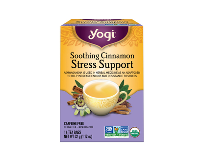 Yogi Tea - Soothing Cinnamon Stress Support - 16s