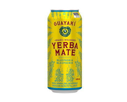 Guayaki Organic Yerba Mate Energy Drink - Bluephoria - 458ml