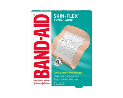 BAND-AID Skin-Flex Bandages - Extra Large - 7's
