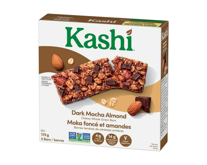 Kashi Chewy Whole Grain Bars - Dark Mocha Almond - 5pk/175g