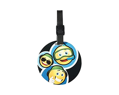 ORB Travel Luggage Tag - Emoji - 2 pack