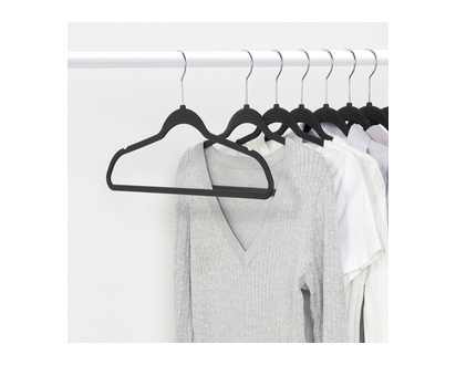 Neatfreak Ultra-Grip Clothes Hangers - Black - 10 Pack