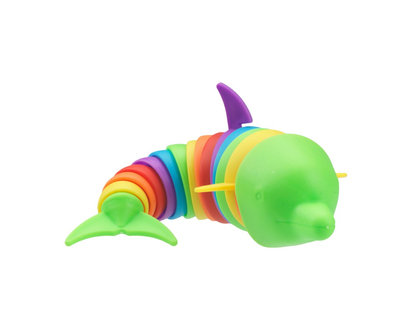 Fidget Slugs Rainbow Dolphins - Multicolour