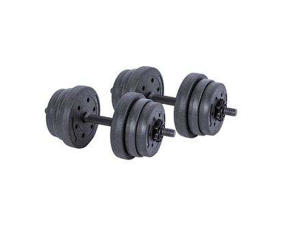 E360 Adjustable Dumbbell Set - 45lb - Black
