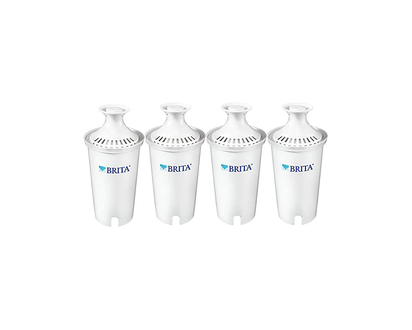 Brita Water Filter Pitcher Replacement Filters - 4s