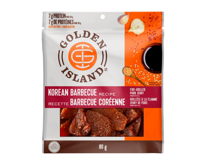 Golden Island Korean BBQ Pork Jerky - 80g