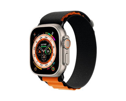 FURO Alpine Band Ultra for Apple Watch - 42/44/45/49mm - Black/Orange