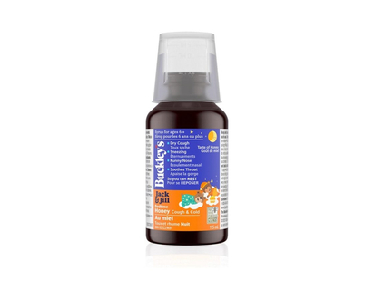 Buckley's Jack & Jill Bedtime Cough & Cold Syrup - Honey - 115ml