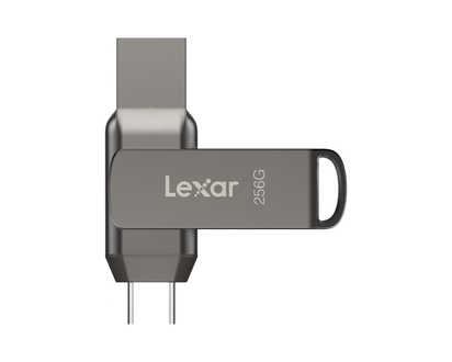 Lexar JumpDrive D400 USB 3.1 Flash Drive - 256GB - LJDD400256G-BNQNU