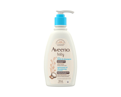 Aveeno Baby Daily Wash & Shampoo - 354ml