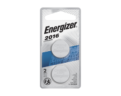 Energizer Lithium Battery - CR2016 - 2 Pack